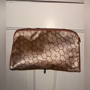 Christian Dior Sacs De Beaute Honeycomb Pouch